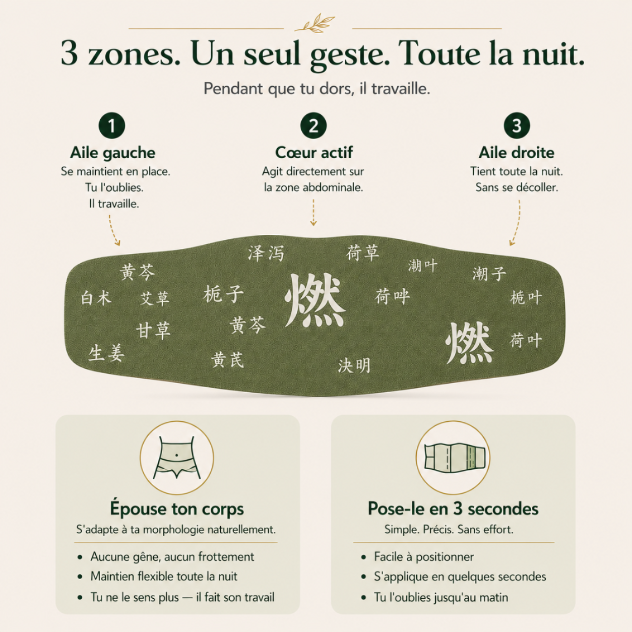 Balance Patch -  Le ventre léger, pendant que tu dors