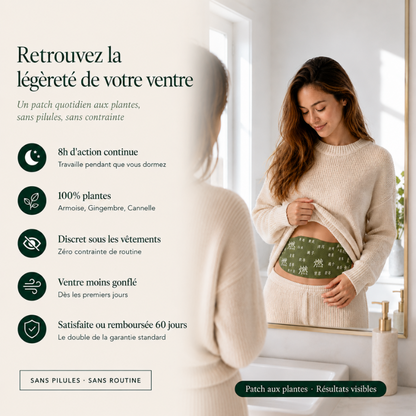 Balance Patch -  Le ventre léger, pendant que tu dors