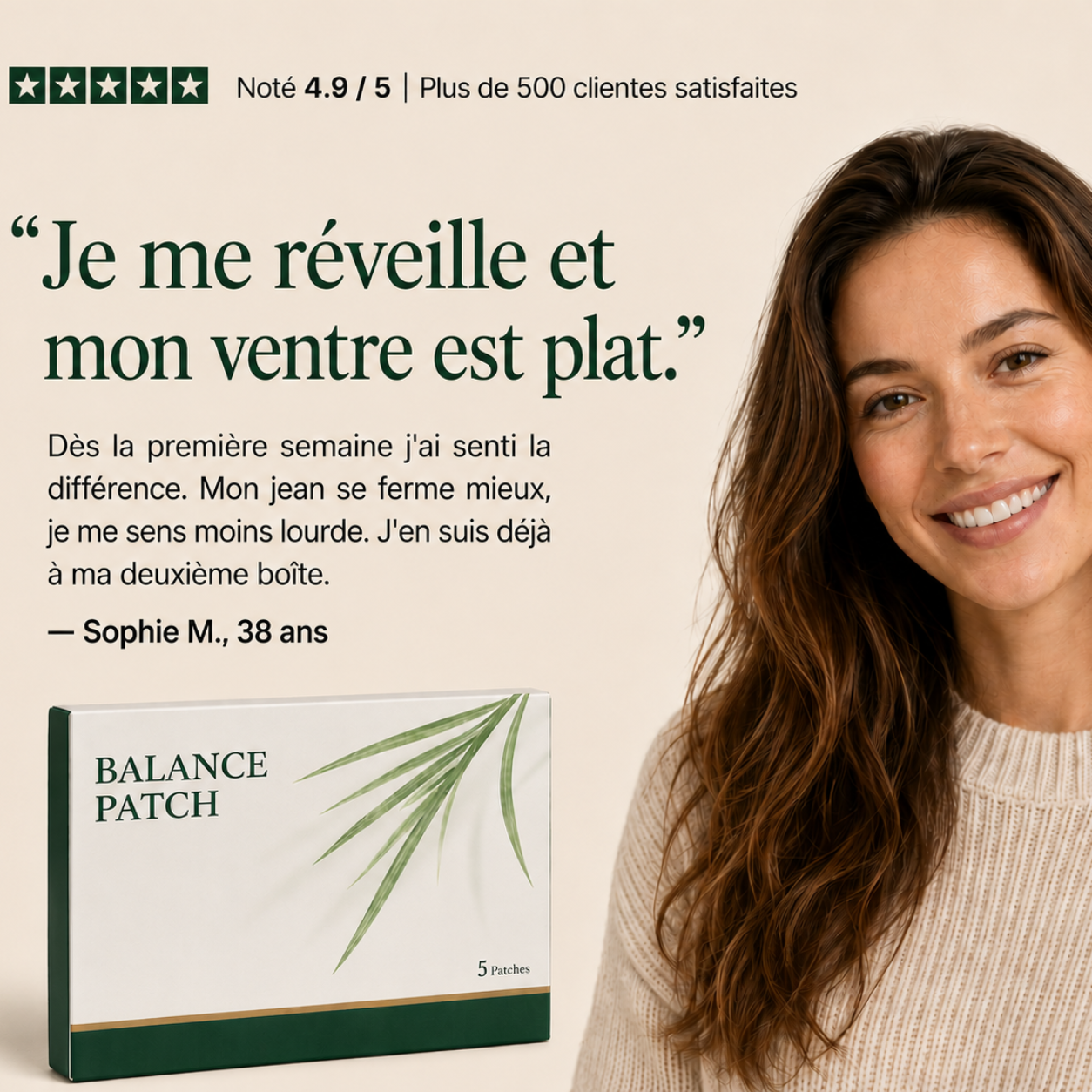 Balance Patch -  Le ventre léger, pendant que tu dors